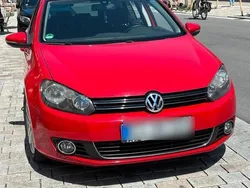 Rot Gebraucht 2009 VW Golf VI Kleinwagen | 6.500 € (Teuer)