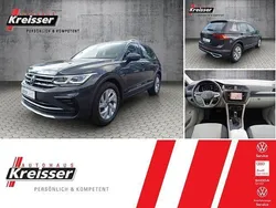 Grau (uranograu) Gebraucht 2022 VW Tiguan Elegance SUV | 28.850 € (Fairer Preis)