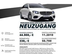 Weiß Gebraucht 2019 Mercedes E450 AMG Limousine | 44.900 € (Etwas zu teuer)