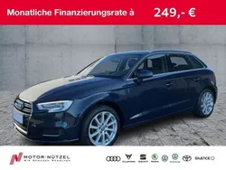 Blau Gebraucht 2017 Audi A3 Sportback Design Limousine | 18.690 € (Etwas zu teuer)