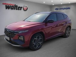 Sunset red / phantom black / m Gebraucht 2023 Hyundai Tucson N Line SUV | 31.200 € (Fairer Preis)