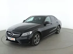 Schwarz Gebraucht 2018 Mercedes C400 AMG line Limousine | 32.590 € (Fairer Preis)