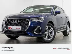 Navarrablau metallic Gebraucht 2024 Audi Q3 Sportback S-Line SUV | 44.630 € (Fairer Preis)