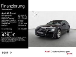 Brillantschwarz Gebraucht 2022 Audi A6 S-Line Kombi | 43.888 € (Etwas zu teuer)