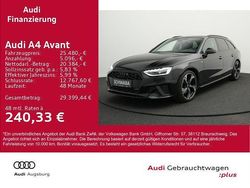 Mythosschwarz metallic Gebraucht 2022 Audi A4 S-Line Kombi | 25.480 € (Superpreis)