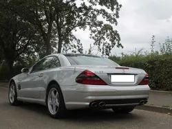 Brillantsilber metallic Gebraucht 2002 Mercedes SL55 AMG AMG Cabrio | 39.990 €