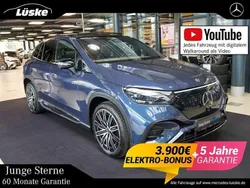 Sodalithblau Gebraucht 2023 Mercedes EQE350 AMG line SUV | 70.900 € (Etwas zu teuer)