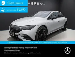 Opalithweiß Gebraucht 2023 Mercedes EQE350 AMG line Limousine | 56.770 € (Teuer)