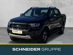 Obsidianschwarz metallic Gebraucht 2021 Ford Ranger Wildtrack Abholung | 36.890 € (Guter Preis)