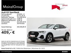 Weiß Gebraucht 2025 Audi Q3 Sportback S-Line SUV | 42.930 € (Fairer Preis)