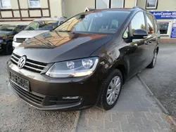 Black oak brown metallic Gebraucht 2015 VW Sharan Trendline Van / Kleinbus | 15.995 € (Fairer Preis)