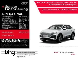 Weiß Gebraucht 2021 Audi Q4 Sportback e-tron Ambiente SUV | 24.460 € (Guter Preis)