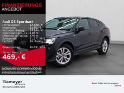 Mythosschwarz metallic Gebraucht 2025 Audi Q3 S-Line SUV | 42.680 € (Fairer Preis)
