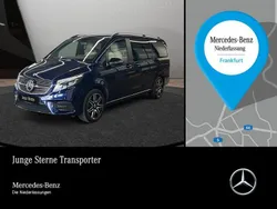 Blau Gebraucht 2022 Mercedes V300 Exclusive Van / Kleinbus | 69.980 € (Fairer Preis)