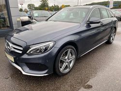 Tenoritgrau Gebraucht 2015 Mercedes C250 AMG line Kombi | 15.950 € (Guter Preis)
