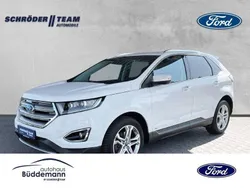 Liquidweiß Gebraucht 2018 Ford Edge Titanium SUV | 21.990 € (Guter Preis)