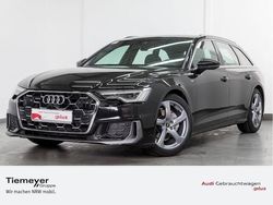 Mythosschwarz metallic Gebraucht 2024 Audi A6 S-Line Kombi | 52.290 € (Teuer)