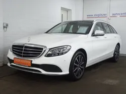 Polarweiss unilack Gebraucht 2020 Mercedes C200 Exclusive Kombi | 24.800 € (Fairer Preis)