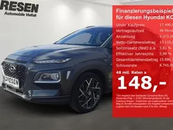 Grau Gebraucht 2020 Hyundai Kona Premium SUV | 17.490 € (Fairer Preis)