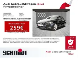 Mythosschwarz metallic Gebraucht 2025 Audi A3 Sportback Advanced Limousine | 32.340 € (Guter Preis)