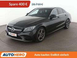 Graphitgrau Gebraucht 2020 Mercedes C180 AMG line Limousine | 28.310 € (Fairer Preis)