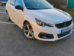 Weiß Gebraucht 2018 Peugeot 308 GT-line Kombi | 9.590 € (Fairer Preis)