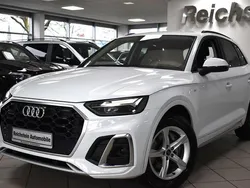 Gletscherweiß (metallic) Gebraucht 2022 Audi Q5 Ambiente SUV | 35.980 € (Guter Preis)