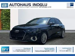 Schwarz mythosschwarz (metallic) Gebraucht 2023 Audi A3 Sportback Advanced Plus Limousine | 27.580 € (Guter Preis)