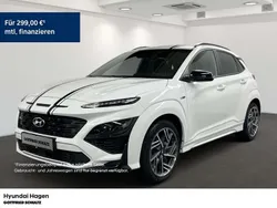 Weiß Gebraucht 2023 Hyundai Kona N Line SUV | 24.550 € (Superpreis)
