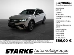 Pure white Gebraucht 2021 VW Tiguan Allspace Elegance SUV | 34.439 € (Fairer Preis)