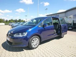 Atlantic blue metallic Gebraucht 2018 VW Sharan Van / Kleinbus | 24.450 € (Fairer Preis)