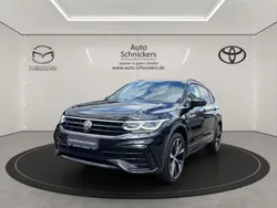 Schwarz Gebraucht 2024 VW Tiguan Allspace R-line SUV | 43.240 € (Etwas zu teuer)