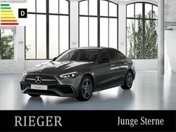 Grey metallic Gebraucht 2024 Mercedes C220 AMG Limousine | 46.449 € (Fairer Preis)