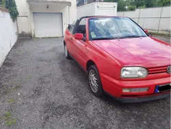 Rot Gebraucht 1996 VW Golf Cabriolet Cabrio | 2.700 € (Fairer Preis)
