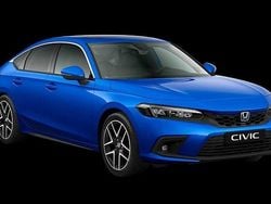 Premium crystal blue metallic (blau) Gebraucht 2025 Honda Civic Advance Limousine | 39.970 € (Fairer Preis)