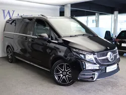 Schwarz Gebraucht 2022 Mercedes V300 Avantgarde Edition Van / Kleinbus | 66.980 € (Etwas zu teuer)