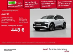 Gletscherweiß metallic Gebraucht 2024 Audi Q4 e-tron Ambiente SUV | 50.490 € (Teuer)