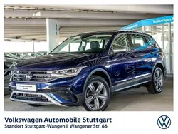 Atlantic blue metallic Gebraucht 2022 VW Tiguan Allspace Elegance SUV | 33.930 € (Guter Preis)
