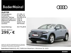 Geysirblau Gebraucht 2023 Audi Q4 e-tron Advanced SUV | 27.199 € (Guter Preis)