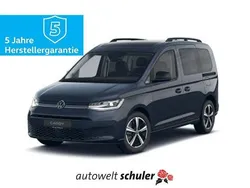 Starlight blue metallic Neu 2025 VW Caddy Dark Label Van / Kleinbus | 41.949 € (Etwas zu teuer)
