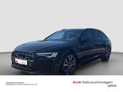 Mythosschwarz metallic Gebraucht 2024 Audi A6 S-Line Kombi | 55.550 € (Teuer)