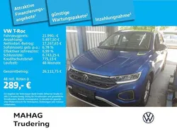 Blau Gebraucht 2022 VW T-Roc Life SUV | 21.990 € (Superpreis)
