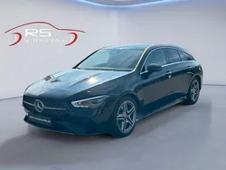 Schwarz Gebraucht 2023 Mercedes CLA200 AMG line Limousine | 31.490 € (Superpreis)