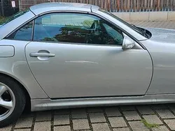 Silber Gebraucht 2000 Mercedes SLK230 Cabrio | 2.850 € (Etwas zu teuer)