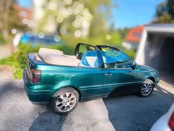 Grün Gebraucht 2000 VW Golf Cabriolet Cabrio | 1.998 € (Fairer Preis)