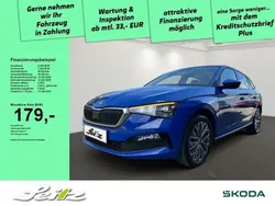 Blau Gebraucht 2021 Skoda Scala Clever Kleinwagen | 17.348 € (Fairer Preis)