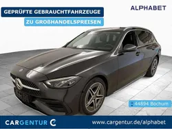 Graphitgrau Gebraucht 2022 Mercedes C220 AMG line Kombi | 28.490 € (Fairer Preis)