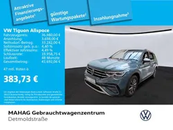 Blau Gebraucht 2022 VW Tiguan Allspace Elegance SUV | 36.980 € (Fairer Preis)