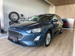 Chromablau metallic Gebraucht 2021 Ford Focus Titanium Kombi | 12.699 € (Fairer Preis)