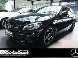 Obsidianschwarz Gebraucht 2021 Mercedes C200 AMG Kombi | 31.500 € (Fairer Preis)
